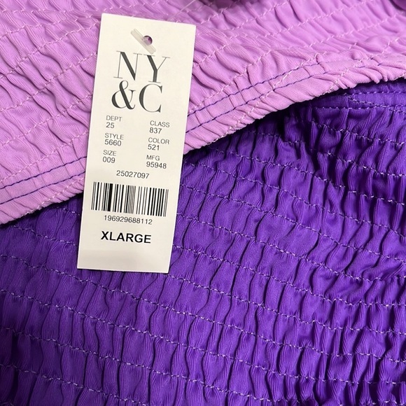 NEW SWIMSUIT - One Piece Asymmetrical Swimsuit with High Waist and Cutout - Picture 5 of 8